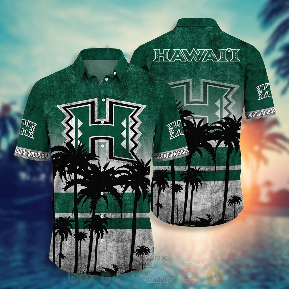 BEST NCAA Hawaii Rainbow Warriors Football 3D All Over Printed Hawaiian Shirt - Ideal For Sports Enthusiasts