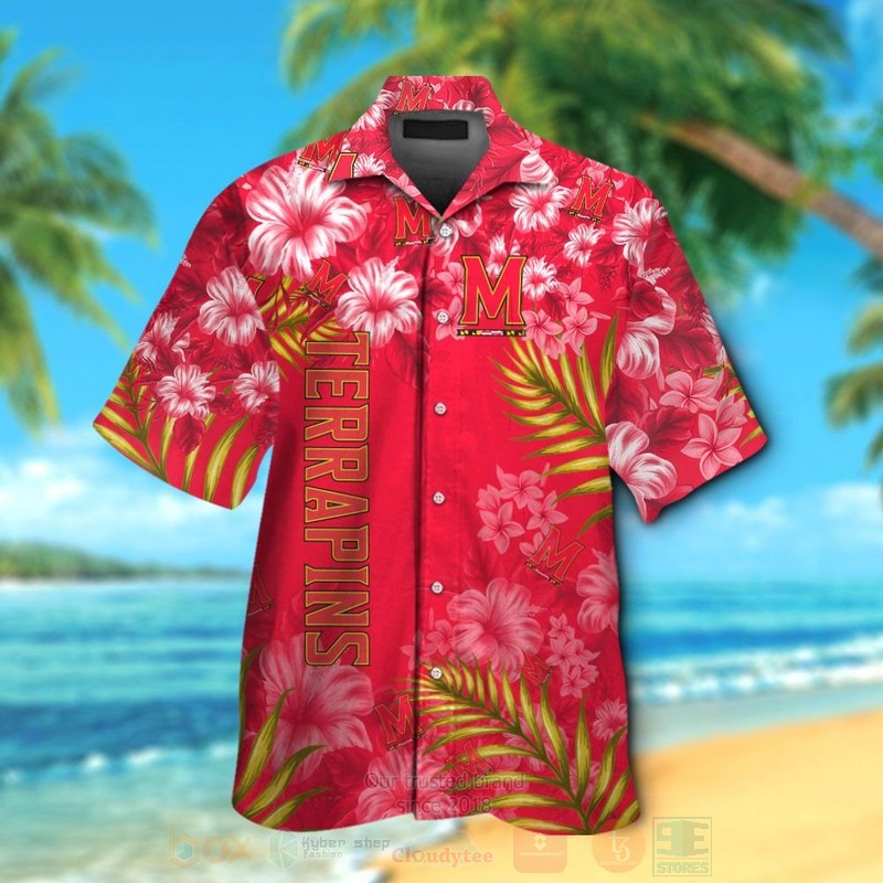 BEST NCAA Maryland Terrapins Hawaii Shirt, Short - Best Hawaiian Design for Terrapins Fans