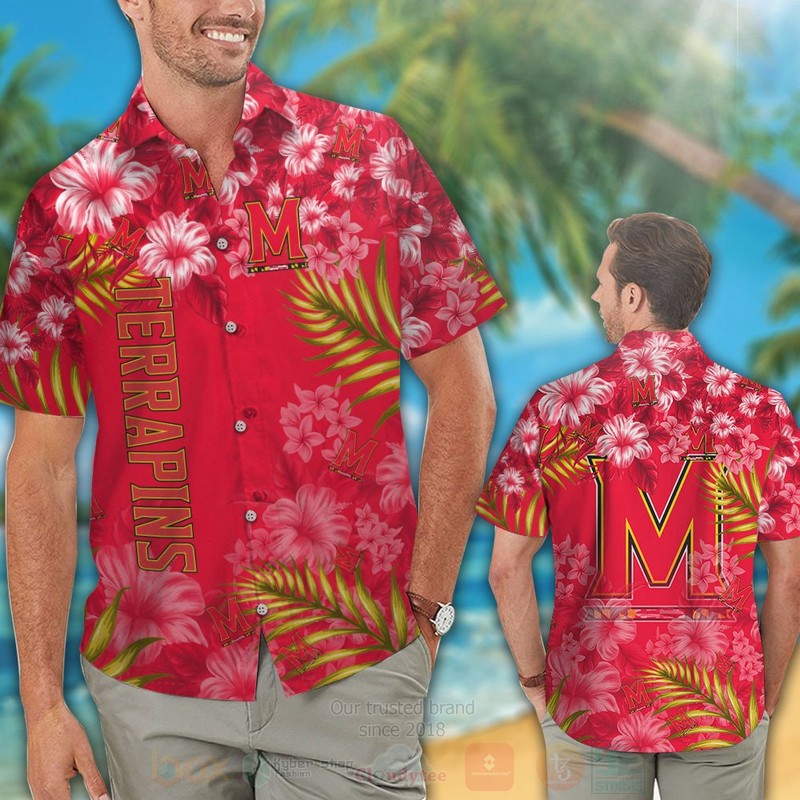 BEST NCAA Maryland Terrapins Hawaii Shirt, Short - Best Hawaiian Design for Terrapins Fans