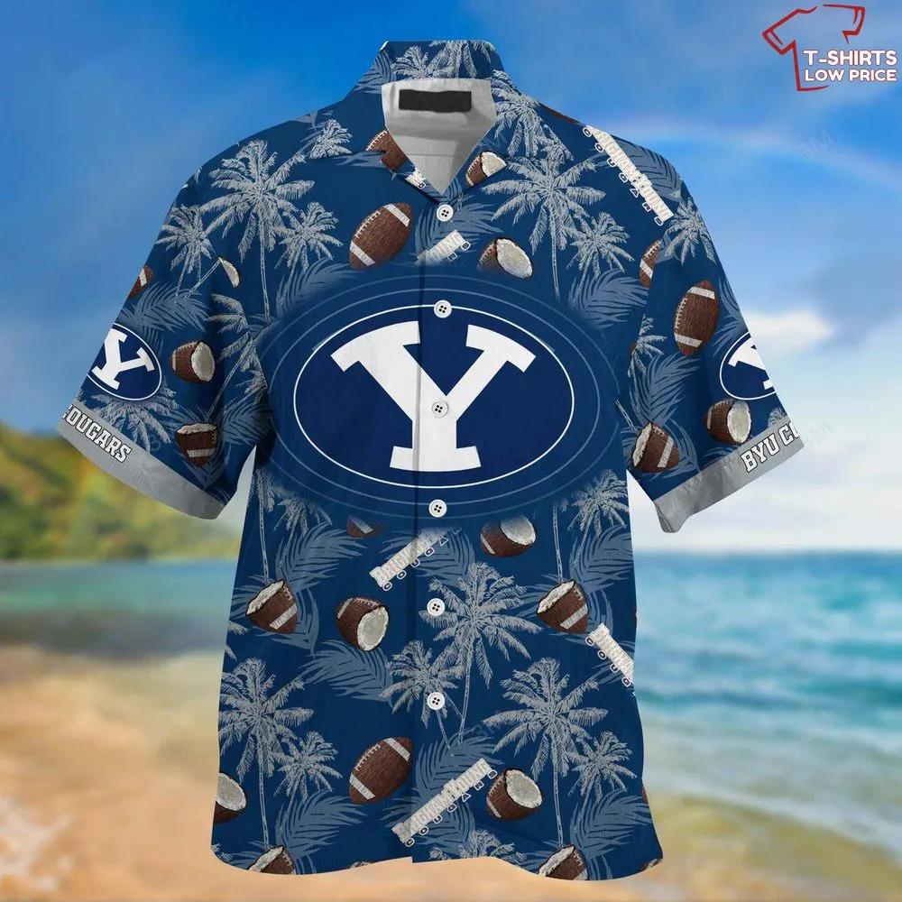 BYU Cougars Coconut Ncaa Hawaiian Shirt - Perfect for Summer Days