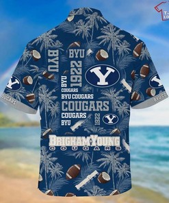 BYU Cougars Coconut Ncaa Hawaiian Shirt - Perfect for Summer Days