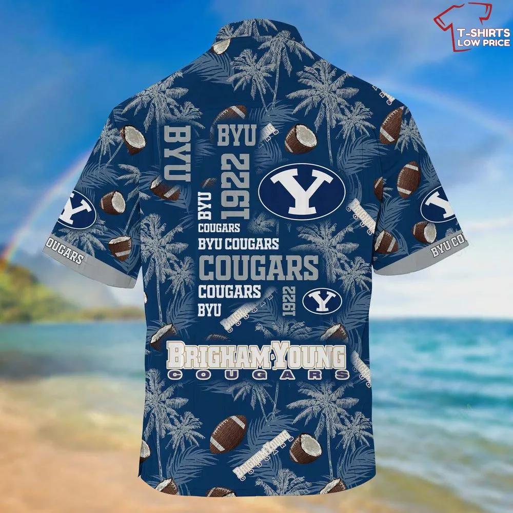 BYU Cougars Coconut Ncaa Hawaiian Shirt - Perfect for Summer Days