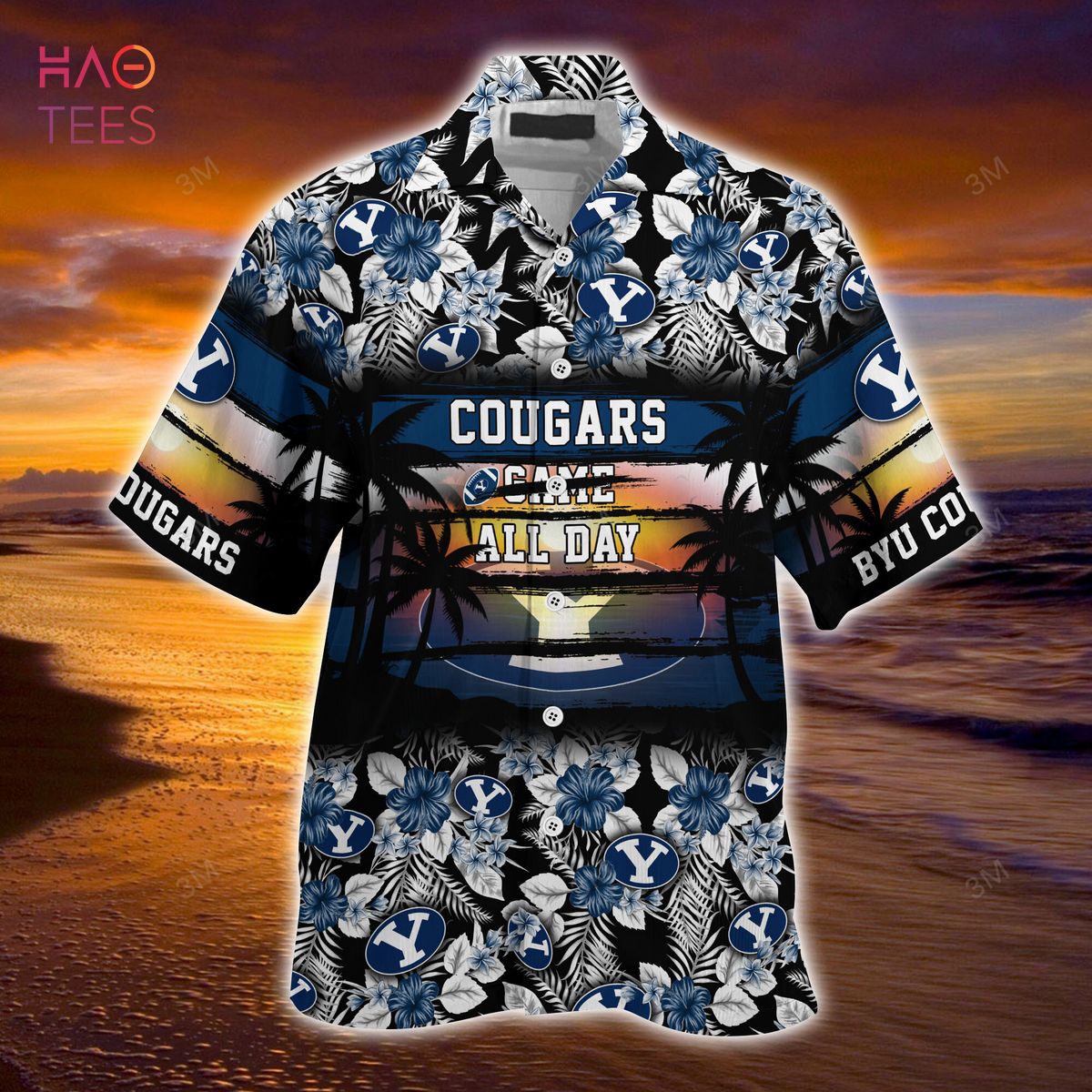 BYU Cougars Hawaiian Shirt - Ideal For Fans