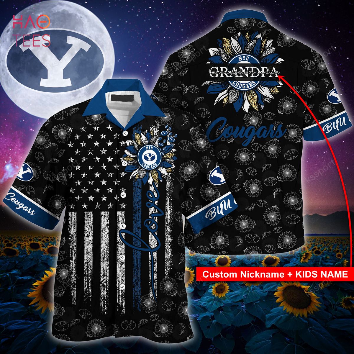 BYU Cougars Hawaiian Shirt - Limited Edition Design For Fans