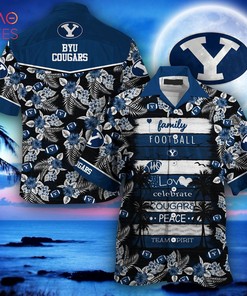 BYU Cougars Hawaiian Shirt - Limited Edition For Fans