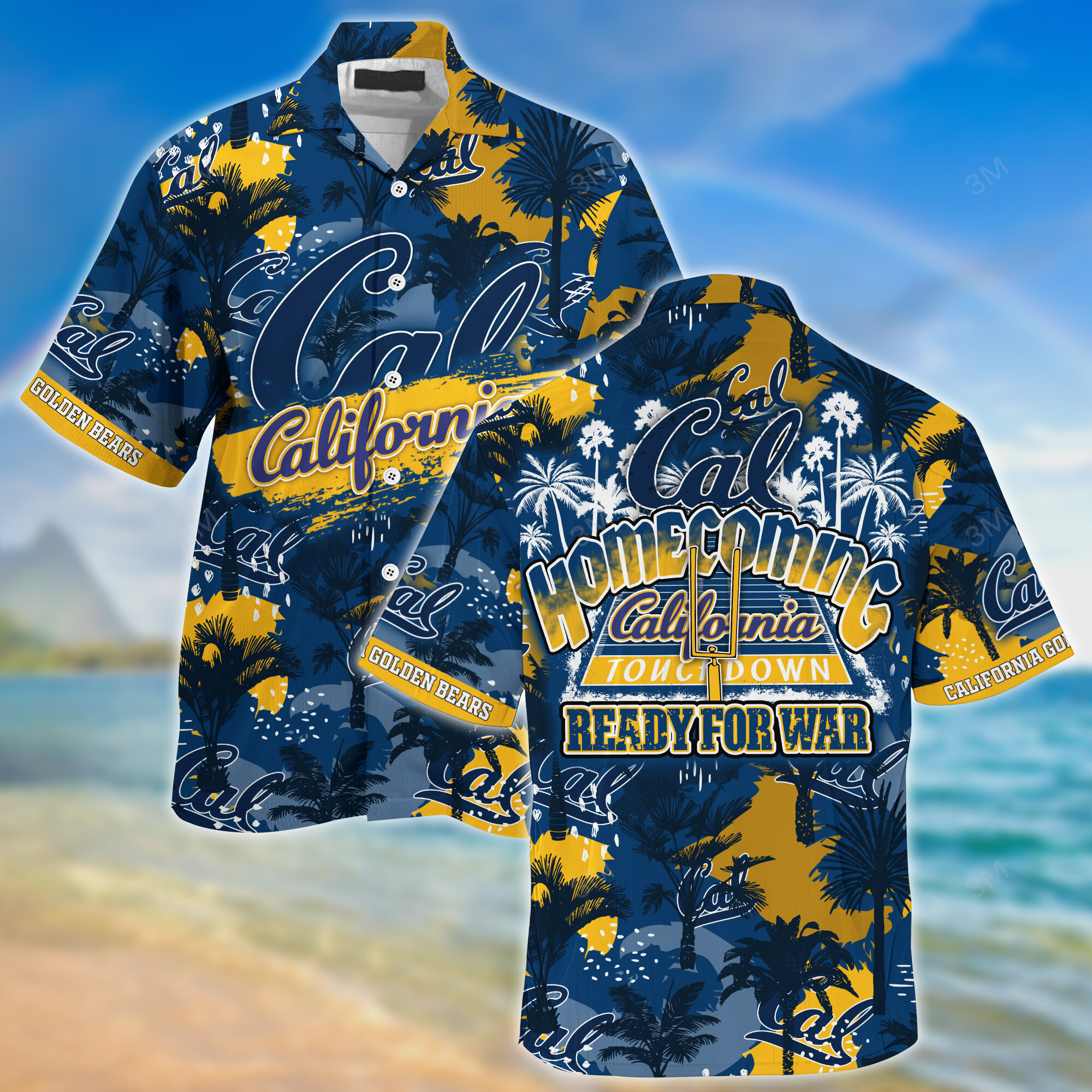 BYU Cougars Hawaiian Shirt & Shorts - Stress Blessed Obsessed for Fans