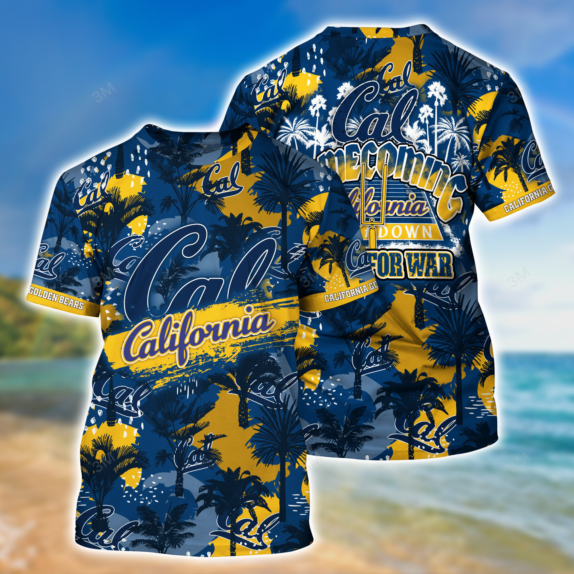 BYU Cougars Hawaiian Shirt & Shorts - Stress Blessed Obsessed for Fans