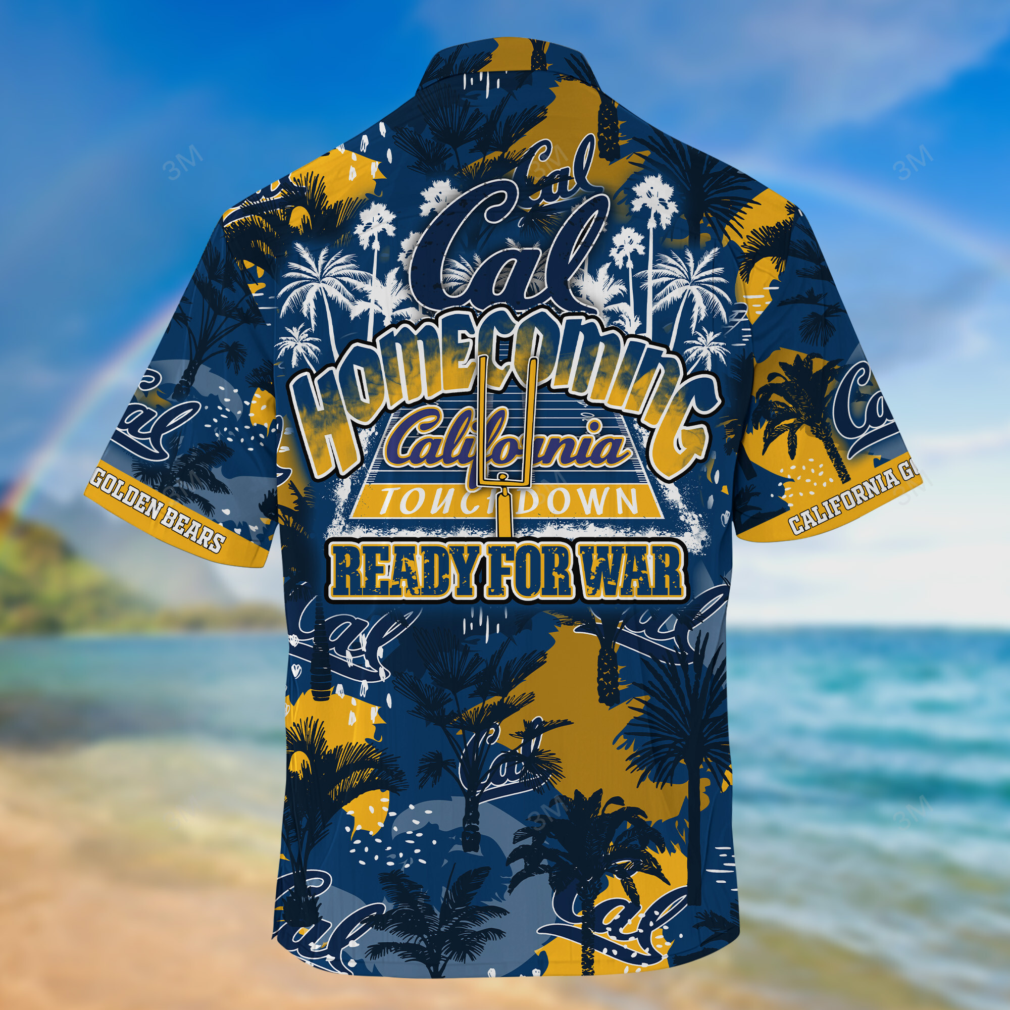 BYU Cougars Hawaiian Shirt & Shorts - Stress Blessed Obsessed for Fans