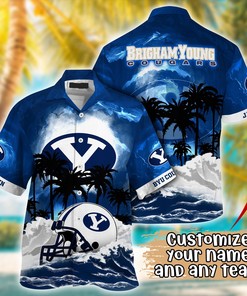 BYU Cougars NCAA Best Hawaiian Shirt Ever- Customize Any Team Any League