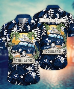 BYU Cougars NCAA Flower Hawaii Shirt For Fans Ver 1