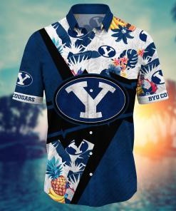 BYU Cougars NCAA Flower Hawaii Shirt For Fans Ver 10