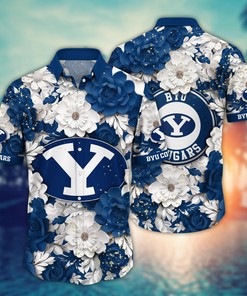 BYU Cougars NCAA Flower Hawaii Shirt For Fans Ver 11