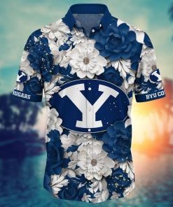 BYU Cougars NCAA Flower Hawaii Shirt For Fans Ver 11
