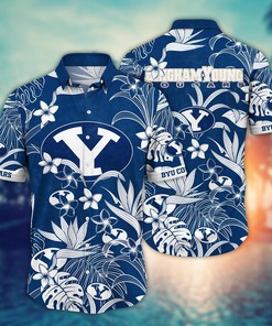 BYU Cougars NCAA Flower Hawaii Shirt For Fans Ver 12