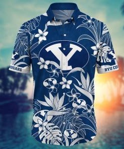 BYU Cougars NCAA Flower Hawaii Shirt For Fans Ver 12