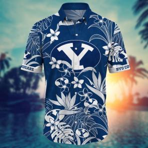BYU Cougars NCAA Flower Hawaii Shirt For Fans Ver 12