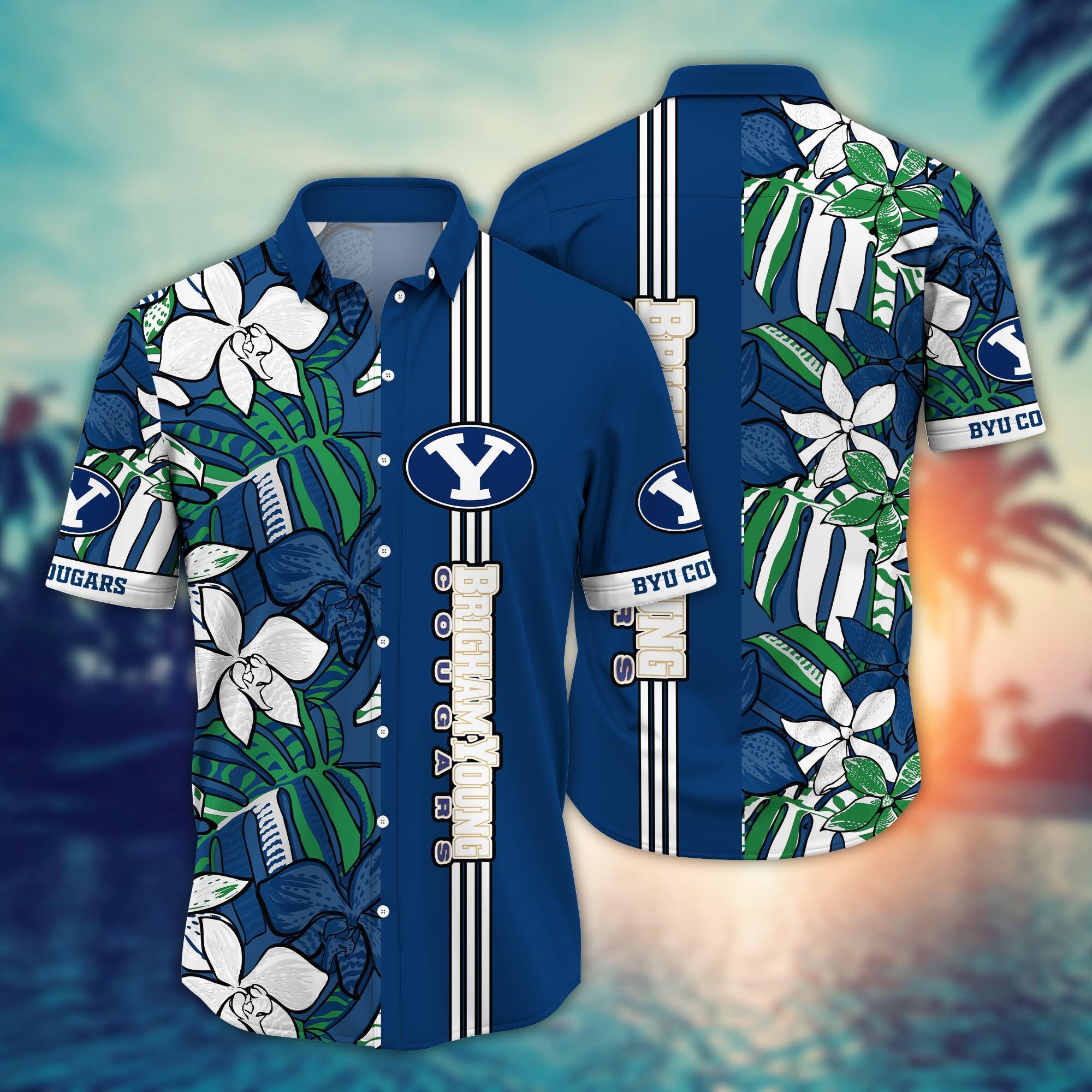 BYU Cougars NCAA Flower Hawaii Shirt For Fans Ver 13