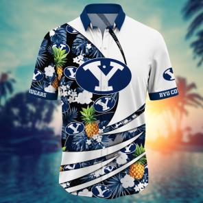 BYU Cougars NCAA Flower Hawaii Shirt For Fans Ver 14