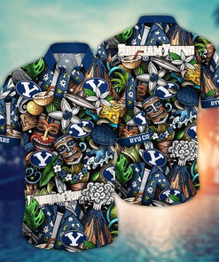 BYU Cougars NCAA Flower Hawaii Shirt For Fans Ver 16