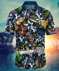 BYU Cougars NCAA Flower Hawaii Shirt For Fans Ver 16