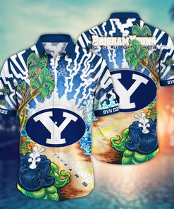 BYU Cougars NCAA Flower Hawaii Shirt For Fans Ver 17