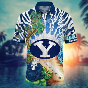 BYU Cougars NCAA Flower Hawaii Shirt For Fans Ver 17