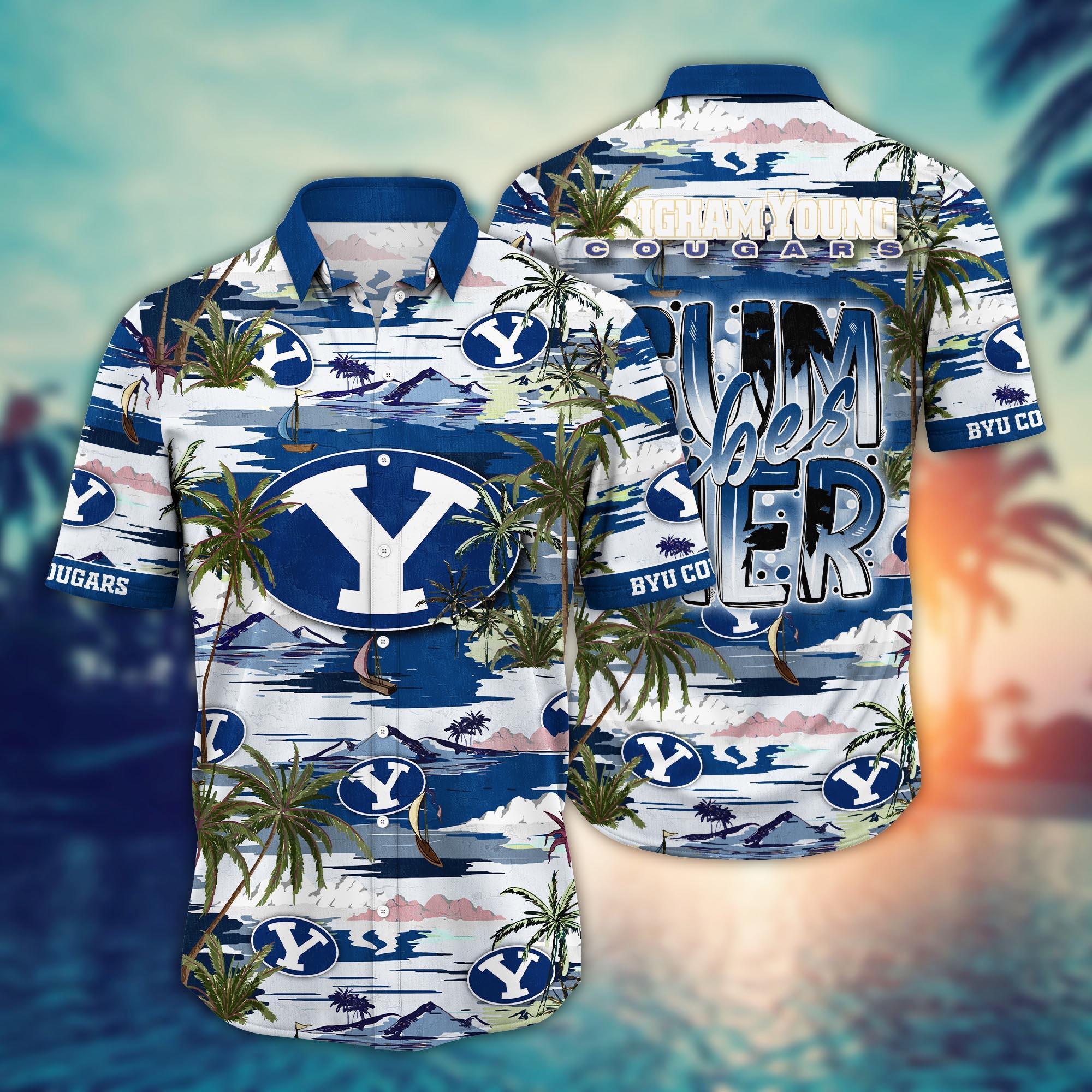 BYU Cougars NCAA Flower Hawaii Shirt For Fans Ver 18