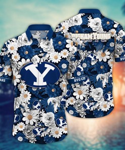 BYU Cougars NCAA Flower Hawaii Shirt For Fans Ver 19