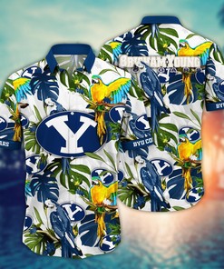 BYU Cougars NCAA Flower Hawaii Shirt For Fans Ver 2