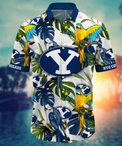 BYU Cougars NCAA Flower Hawaii Shirt For Fans Ver 2