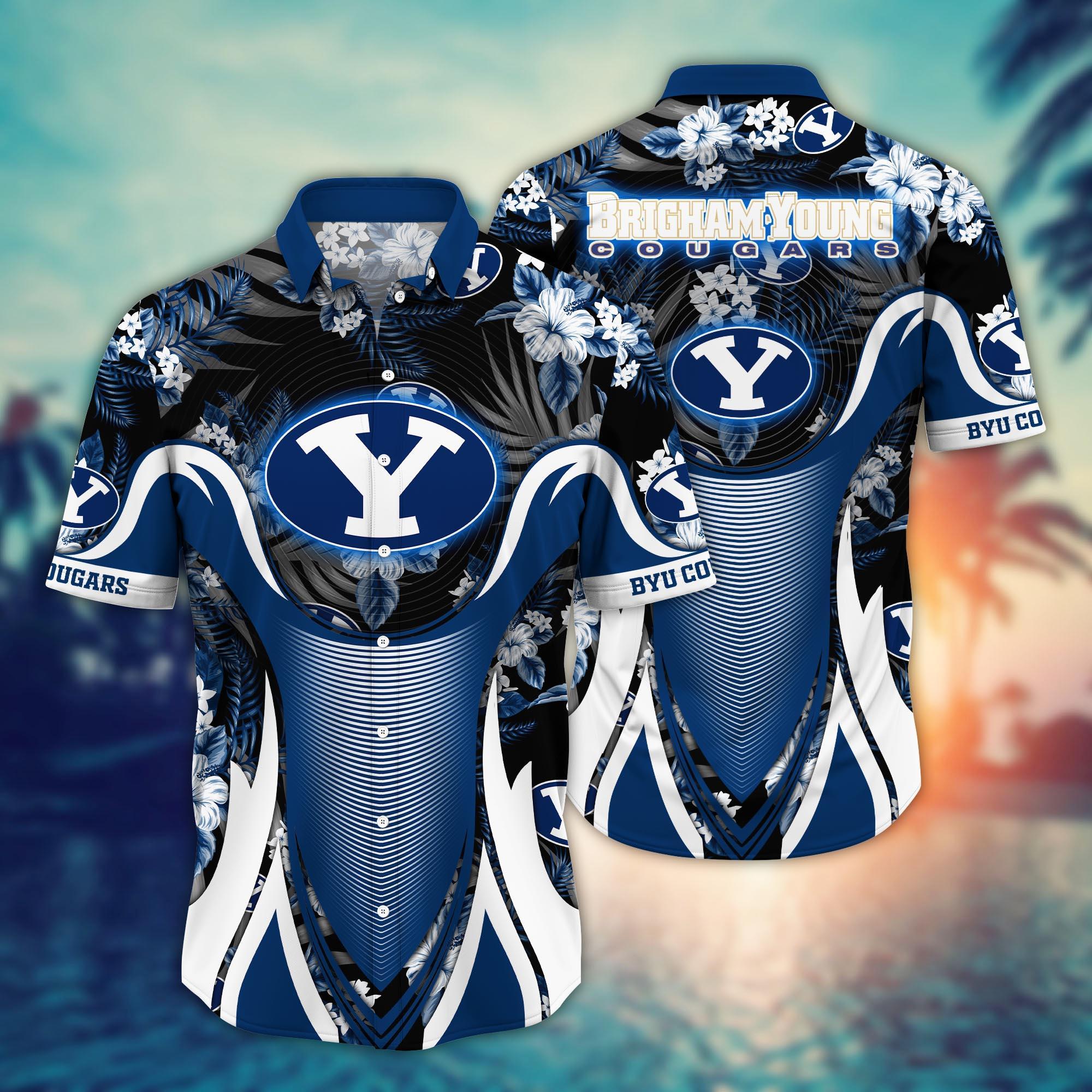 BYU Cougars NCAA Flower Hawaii Shirt For Fans Ver 20
