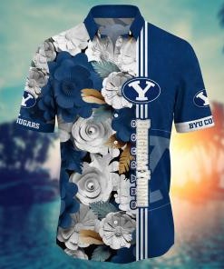 BYU Cougars NCAA Flower Hawaii Shirt For Fans Ver 22