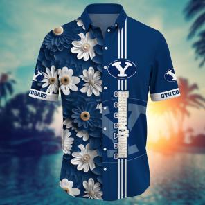 BYU Cougars NCAA Flower Hawaii Shirt For Fans Ver 25
