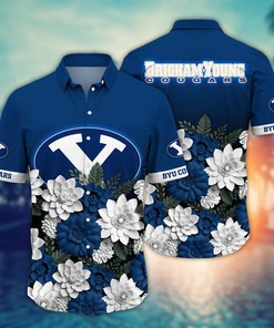 BYU Cougars NCAA Flower Hawaii Shirt For Fans Ver 26