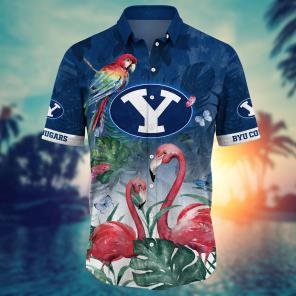 BYU Cougars NCAA Flower Hawaii Shirt For Fans Ver 28