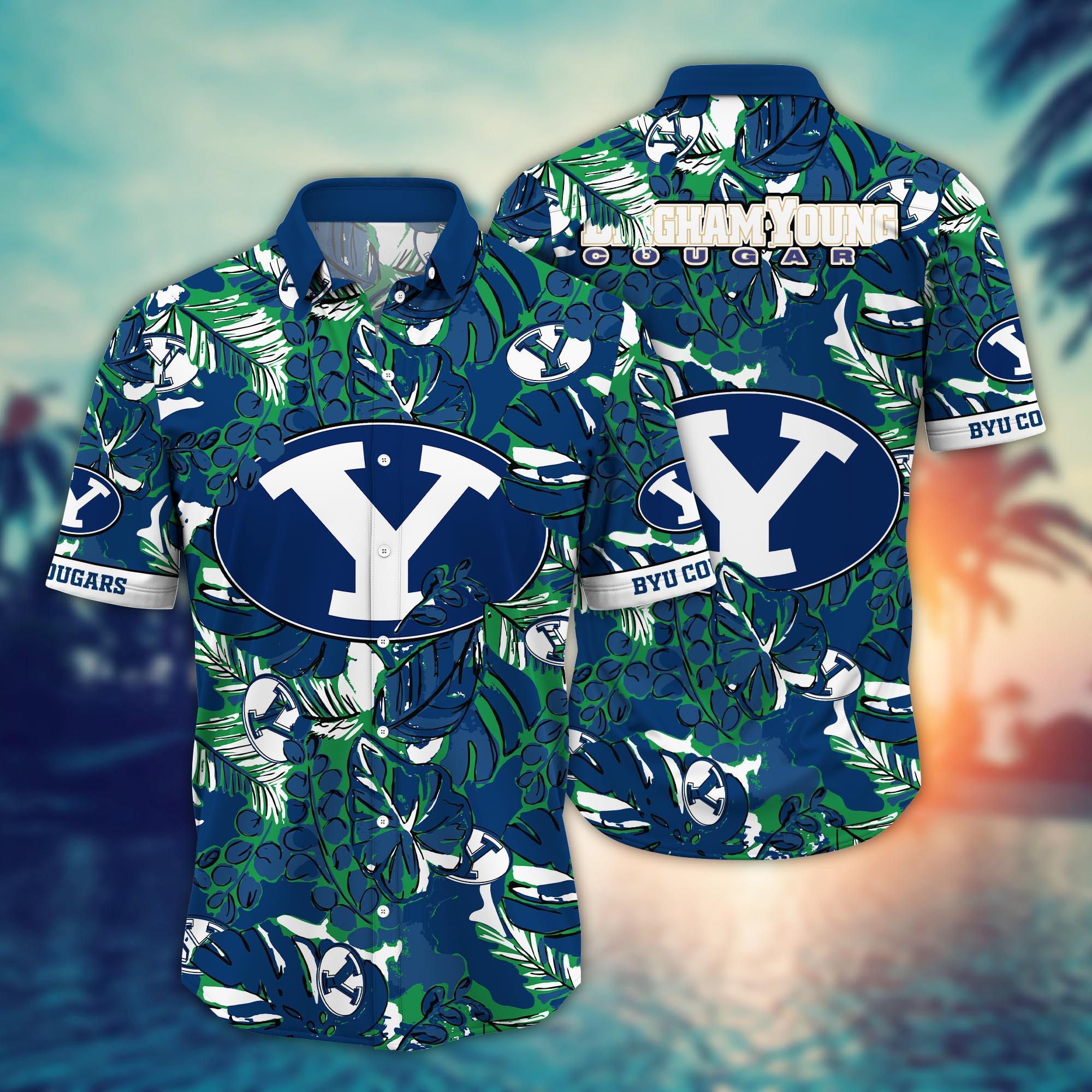 BYU Cougars NCAA Flower Hawaii Shirt For Fans Ver 29