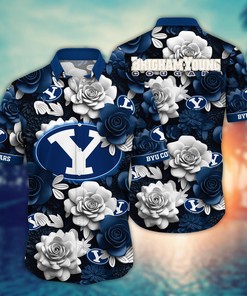 BYU Cougars NCAA Flower Hawaii Shirt For Fans Ver 3