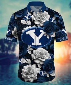 BYU Cougars NCAA Flower Hawaii Shirt For Fans Ver 3