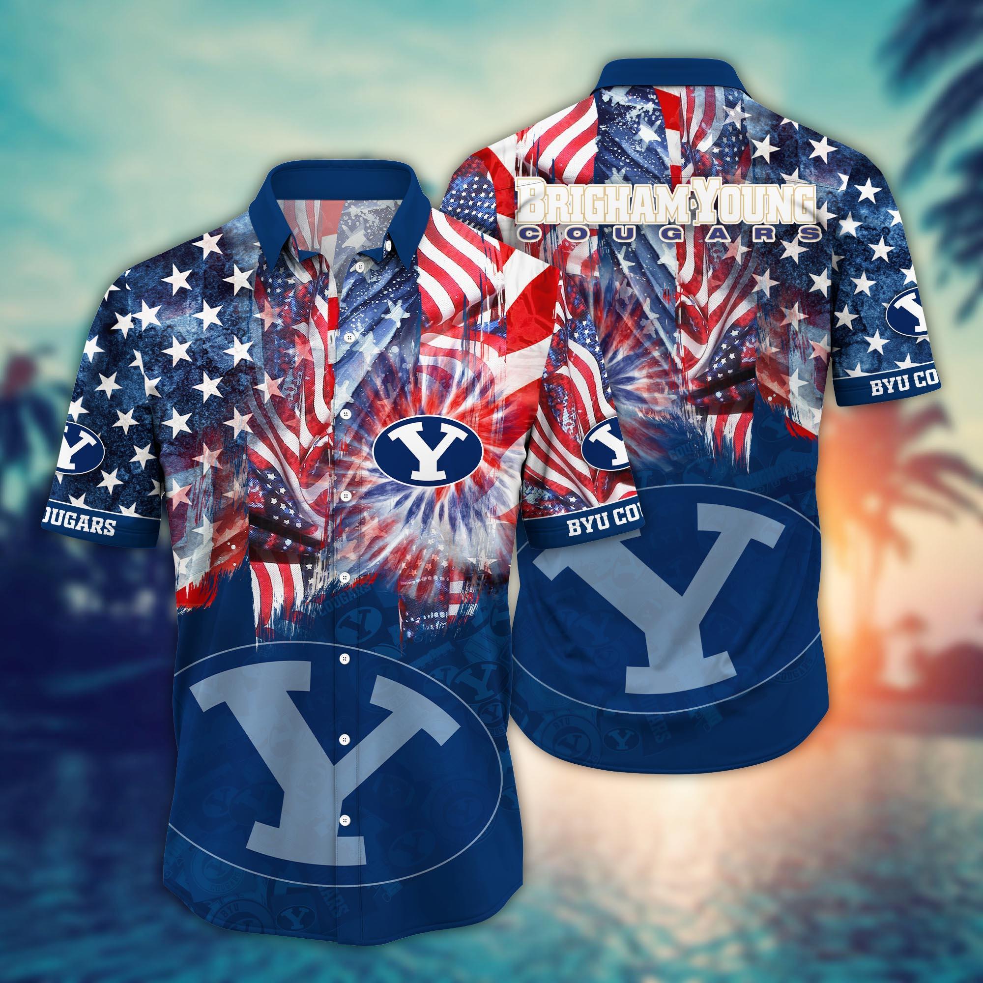 BYU Cougars NCAA Flower Hawaii Shirt For Fans Ver 30