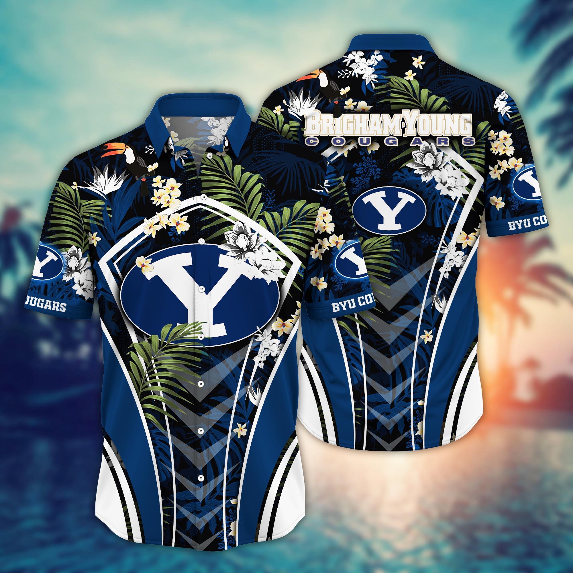BYU Cougars NCAA Flower Hawaii Shirt For Fans Ver 31