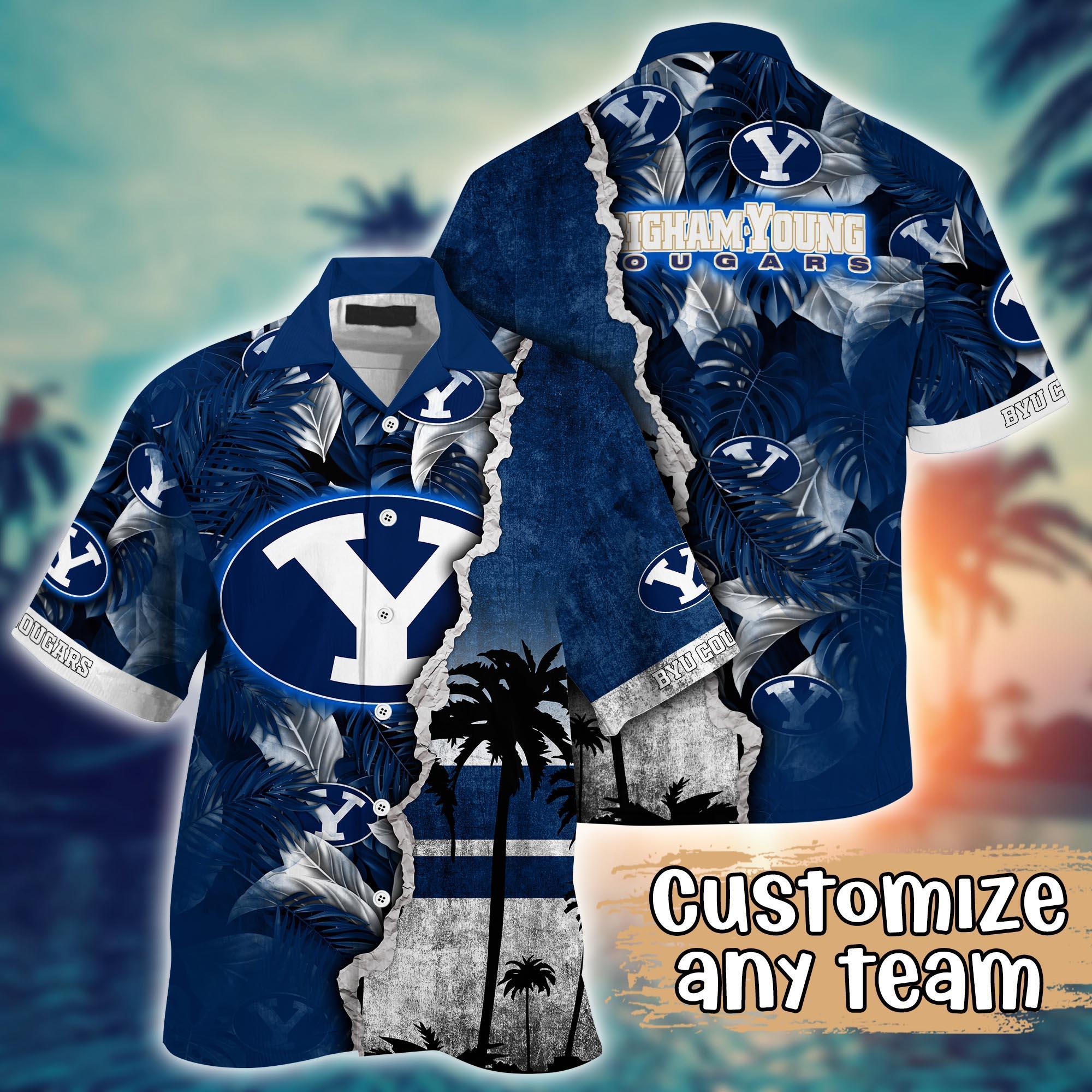 BYU Cougars NCAA Flower Hawaii Shirt For Fans Ver 33