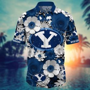BYU Cougars NCAA Flower Hawaii Shirt For Fans Ver 35