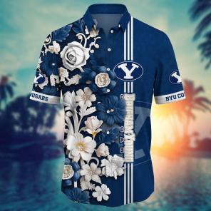 BYU Cougars NCAA Flower Hawaii Shirt For Fans Ver 36