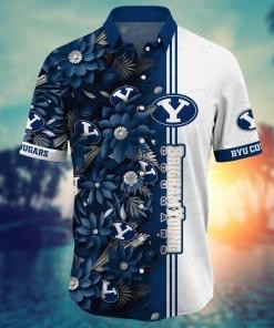 BYU Cougars NCAA Flower Hawaii Shirt For Fans Ver 4