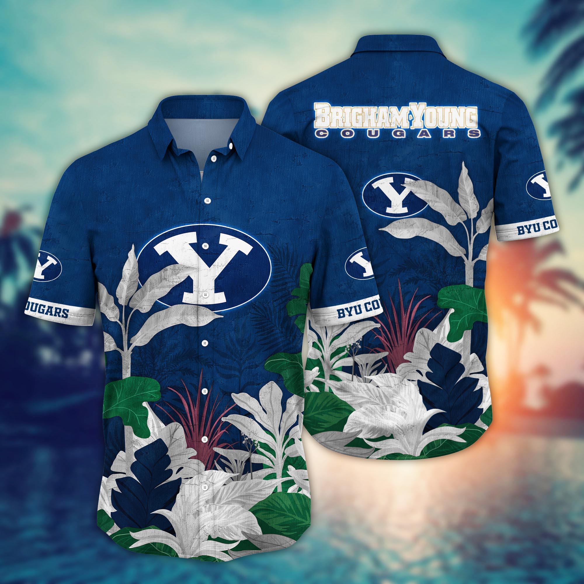 BYU Cougars NCAA Flower Hawaii Shirt For Fans Ver 5