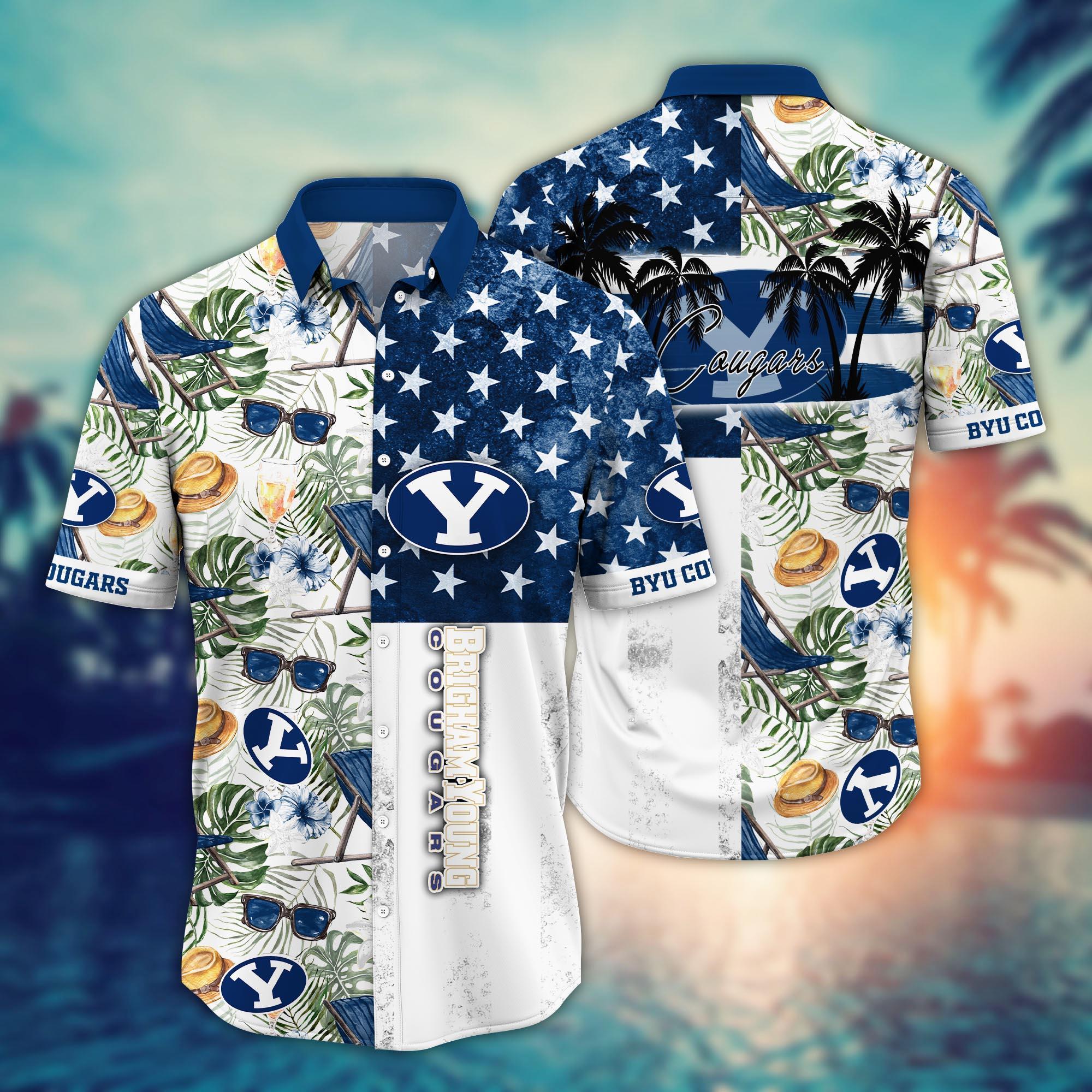 BYU Cougars NCAA Flower Hawaii Shirt For Fans Ver 6