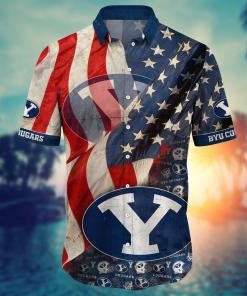 BYU Cougars NCAA Flower Hawaii Shirt For Fans Ver 9