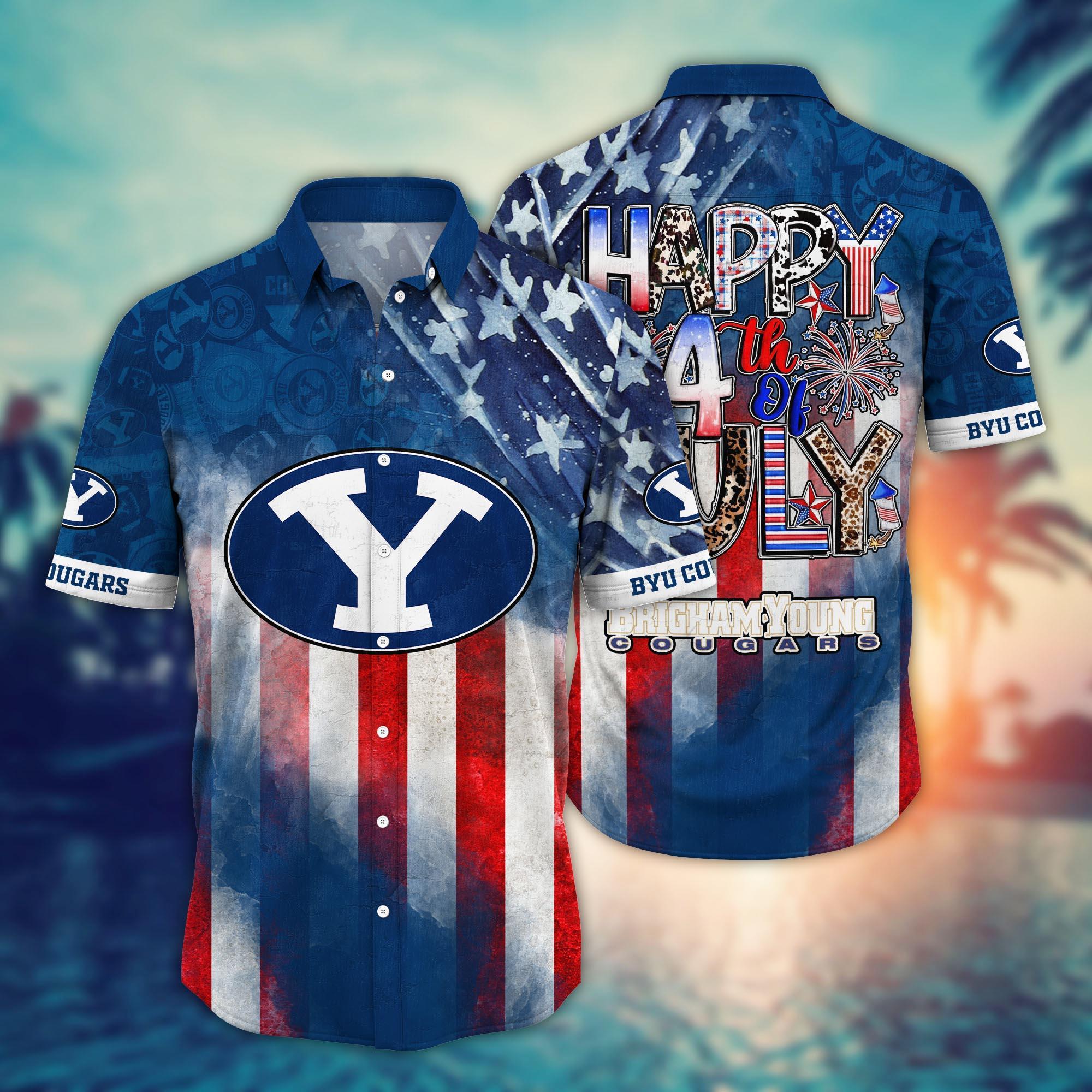 BYU Cougars NCAA Hawaii Shirt Ver 2