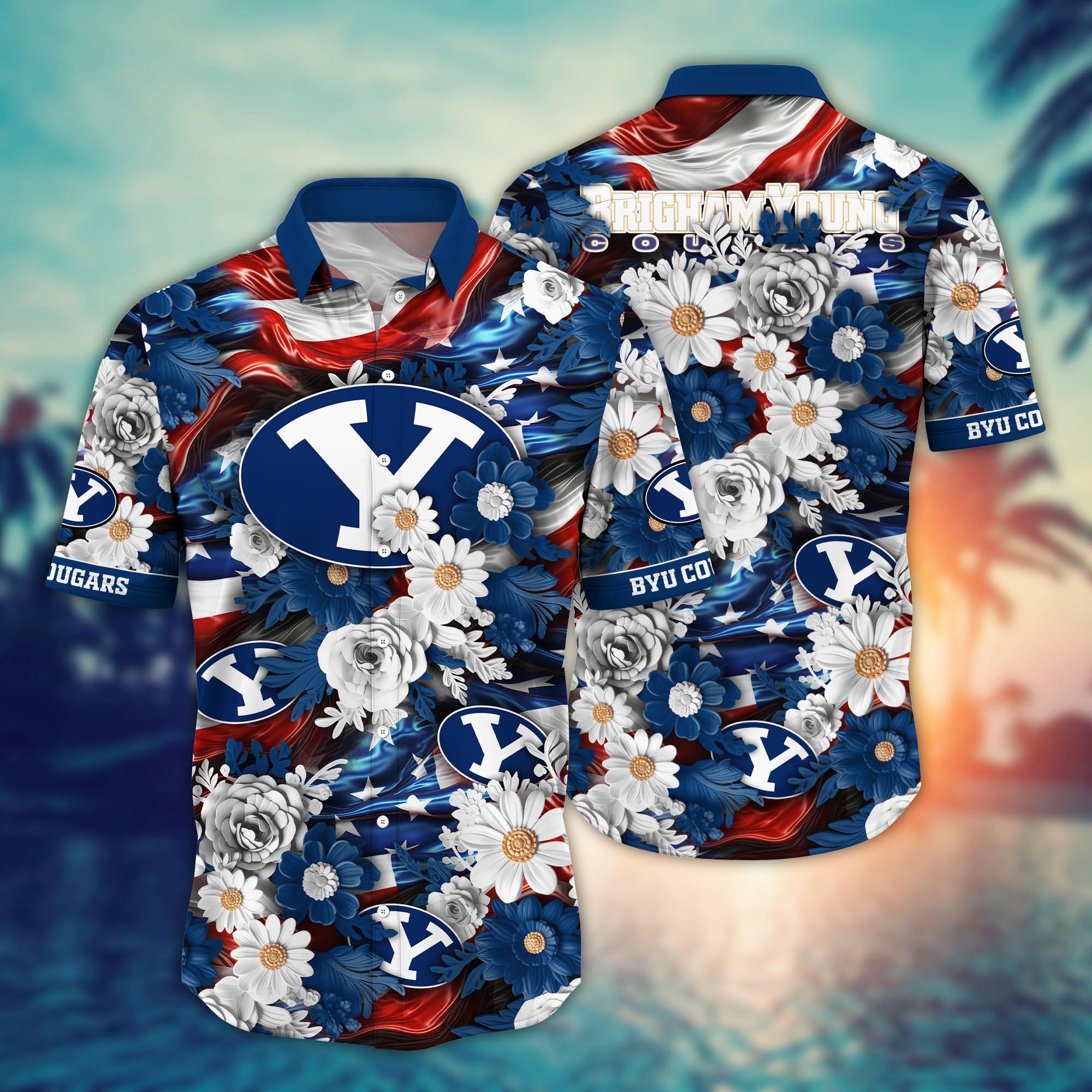 BYU Cougars NCAA Hawaii Shirt Ver 3