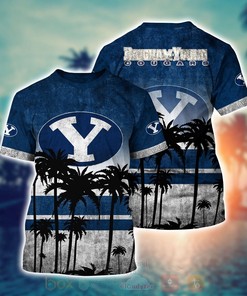 BYU Cougars Summer Beach Hawaiian Shirt - Stress Blessed Obsessed